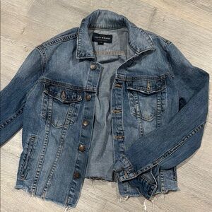 Lucky Brand The Tomboy Trucker Jean Jacket size Small RARE